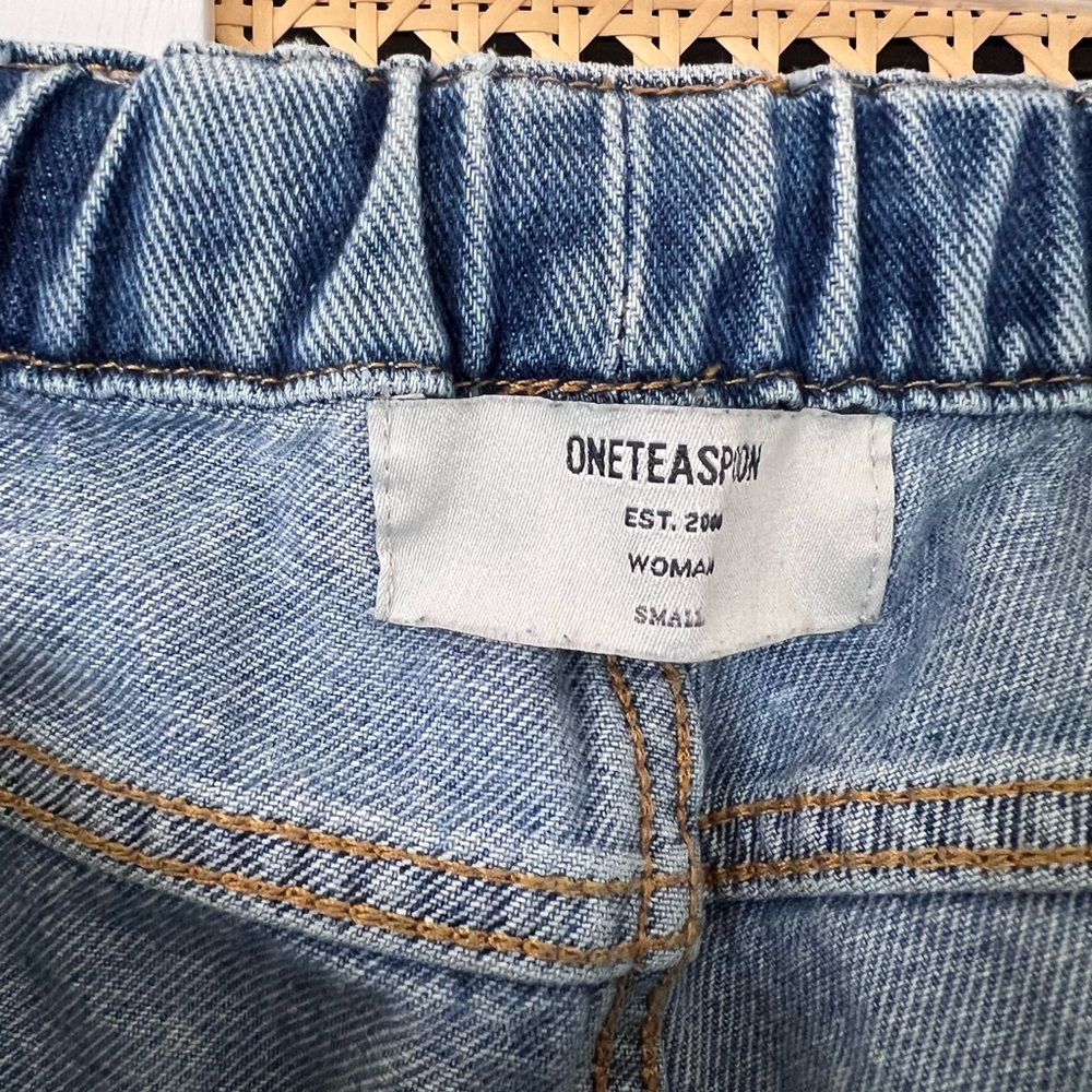One Teaspoon Shabbies drawstring jeans size S - Picture 3 of 3